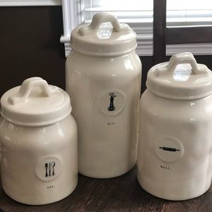 Rae Dunn Icon Canister set